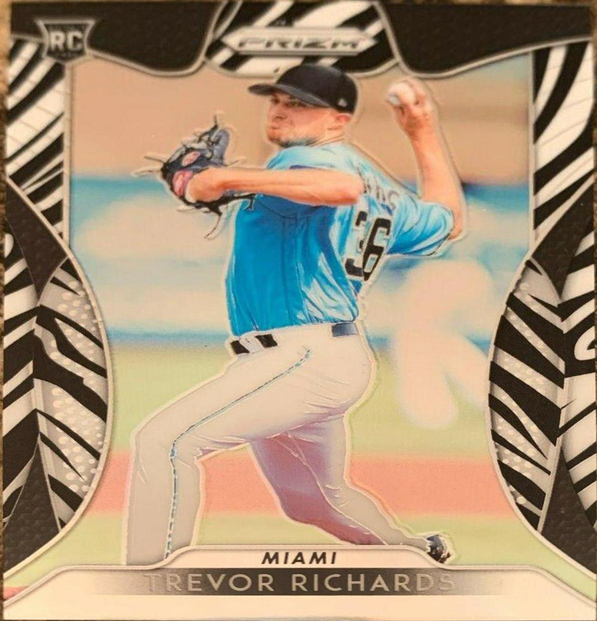Trevor Richards [Zebra Stripes Prizm] #264