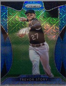 Trevor Story [Blue Mojo Prizm] #113