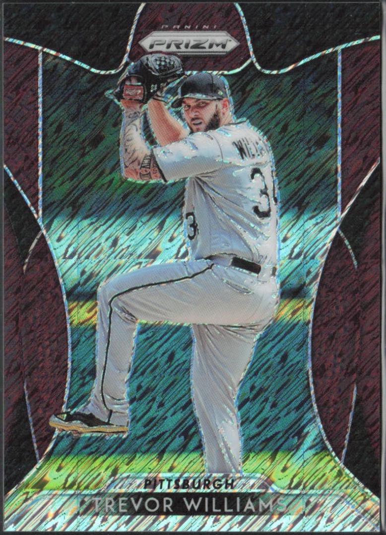 Trevor Williams [Burgundy Shimmer Prizm] #42
