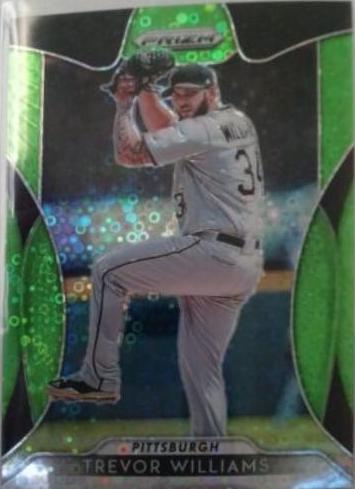 Trevor Williams [Lime Green Donut Circles Prizm] #42