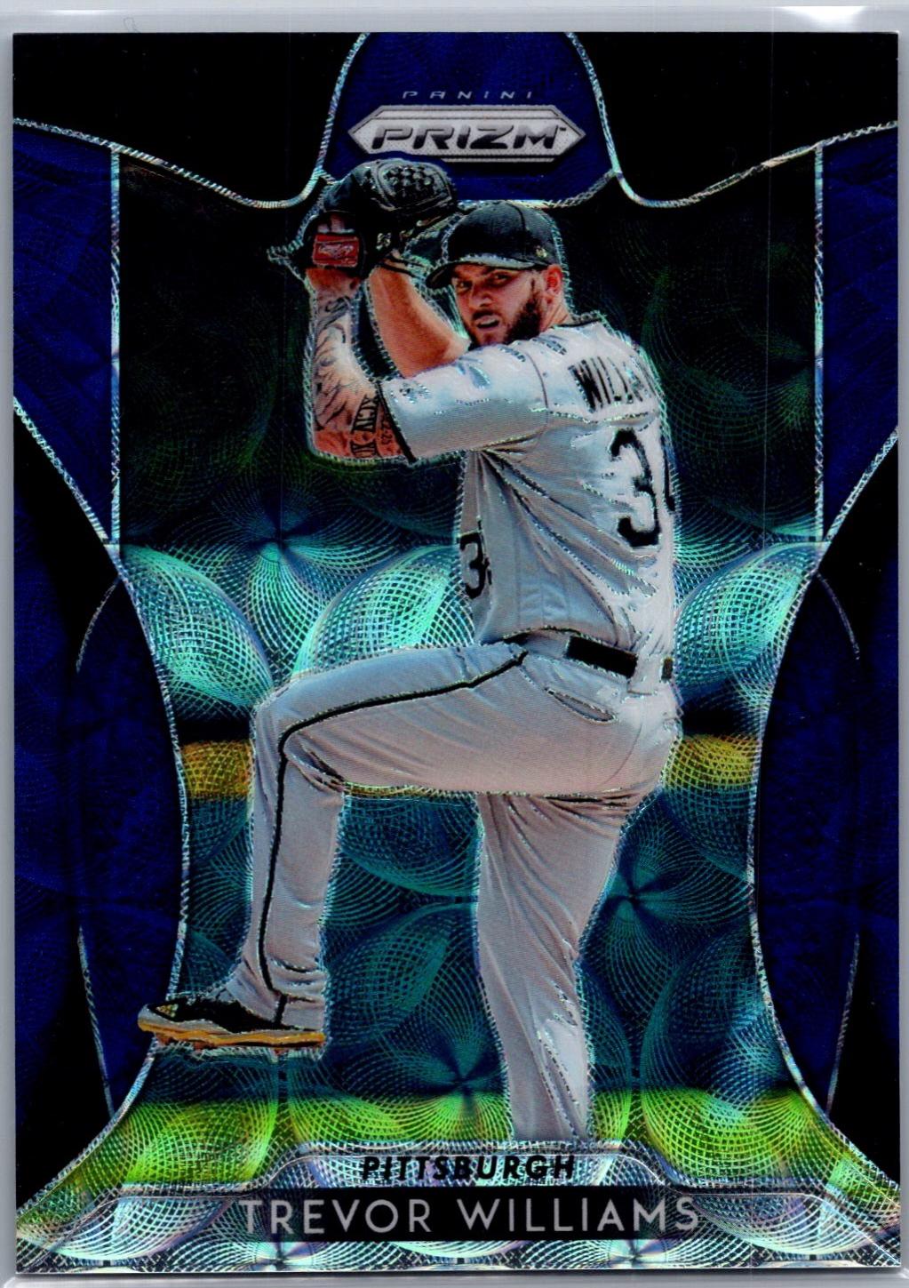 Trevor Williams [Navy Blue Kaleidoscope Prizm] #42