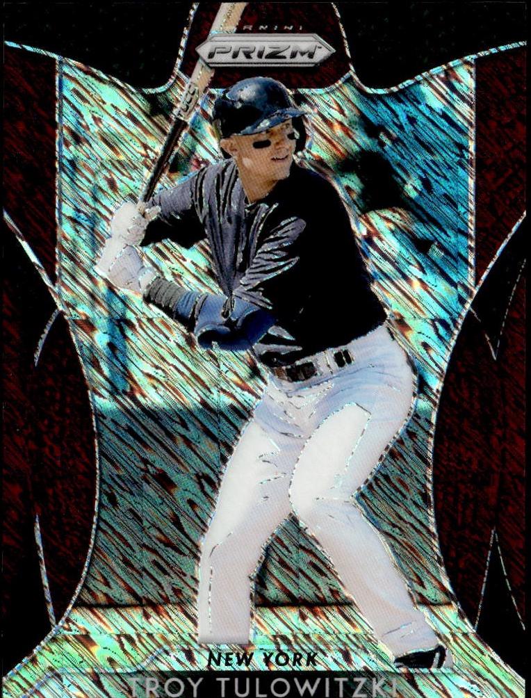 Troy Tulowitzki [Burgundy Shimmer Prizm] #255
