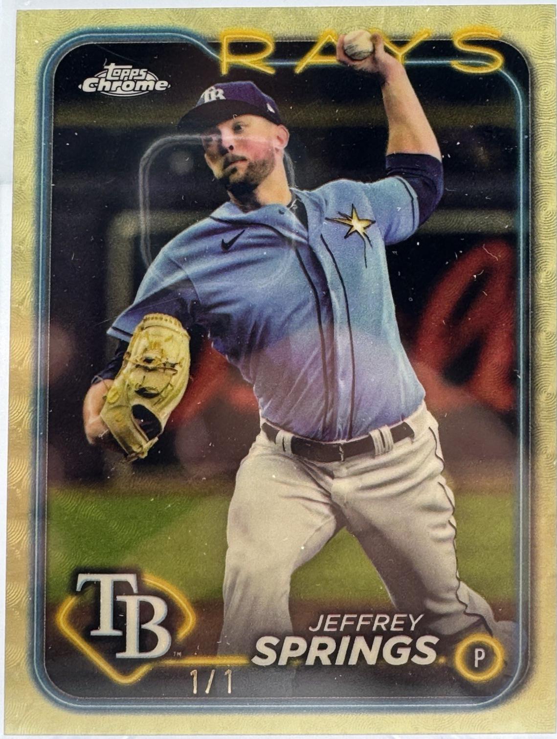Jeffrey Springs [Superfractor] #USCS74