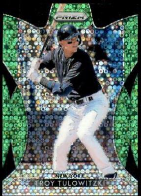 Troy Tulowitzki [Lime Green Donut Circles Prizm] #255