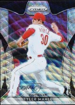 Tyler Mahle [Blue Wave Prizm] #258