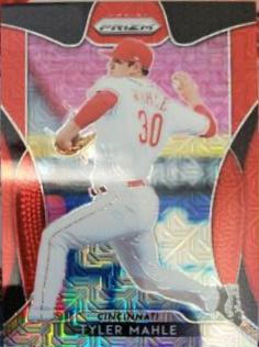 Tyler Mahle [Red Mojo Prizm] #258