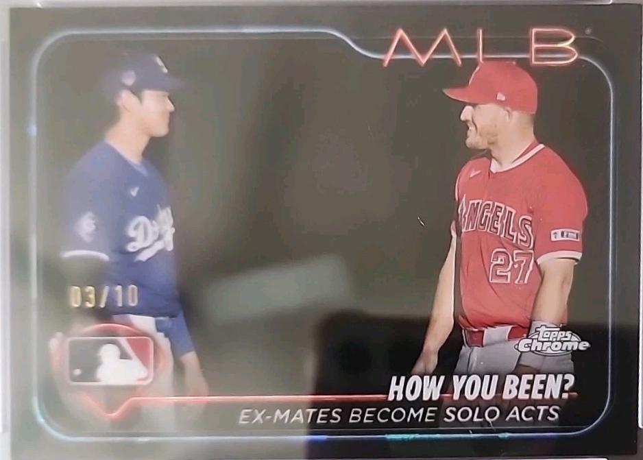 Shohei Ohtani / Mike Trout [Black] #USCS76
