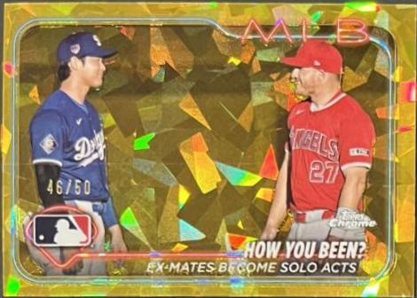 Shohei Ohtani / Mike Trout [Gold] #USCS76