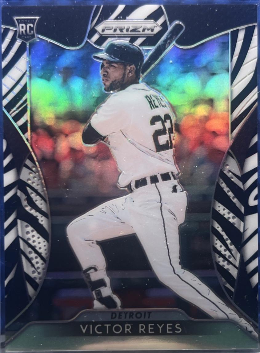 Victor Reyes [Zebra Stripes Prizm] #238
