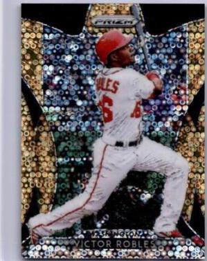 Victor Robles [Neon Orange Donut Circles Prizm] #101