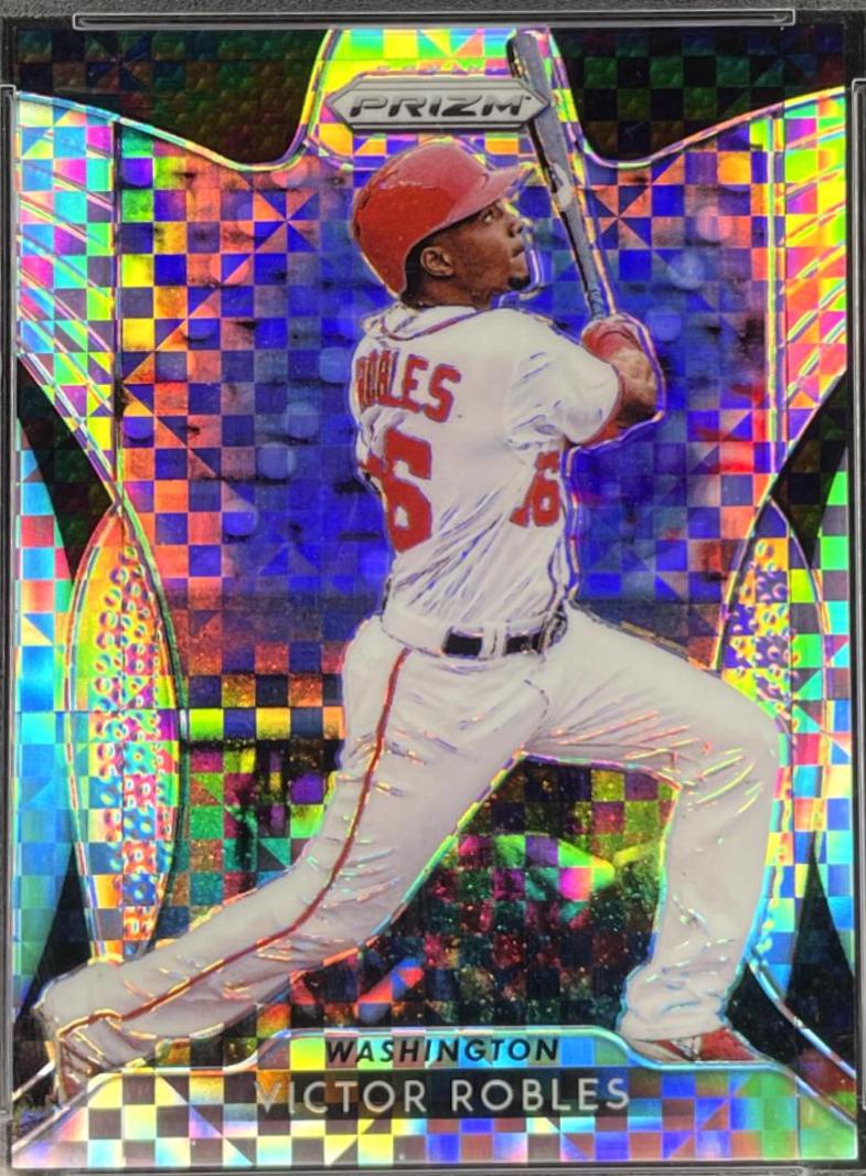 Victor Robles [Power Plaid Prizm] #101