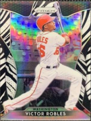 Victor Robles [Zebra Stripes Prizm] #101