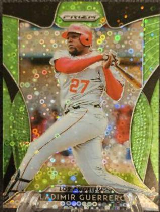 Vladimir Guerrero [Lime Green Donut Circles Prizm] #276