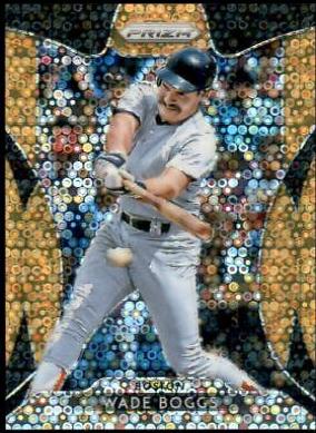 Wade Boggs [Neon Orange Donut Circles Prizm] #204