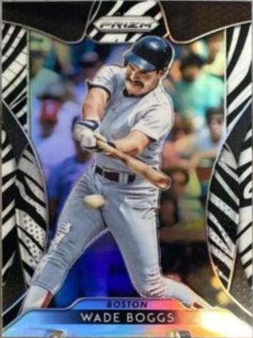 Wade Boggs [Zebra Stripes Prizm] #204