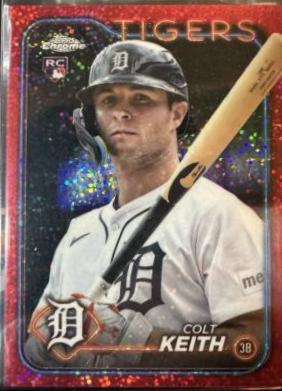 Colt Keith [Red Speckle Refractor Image Variation] #USC8