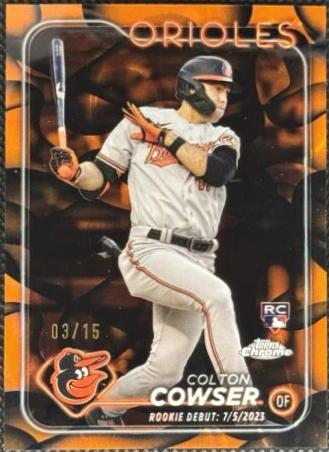 Colton Cowser [Orange Black Lava Lamp Refractor] #USC154