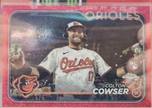 Colton Cowser [Red Speckle Refractor Image Variation] #USC154