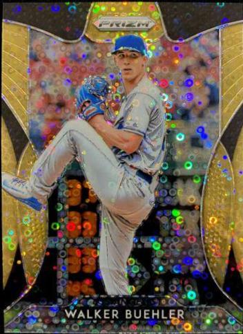 Walker Buehler [Neon Orange Donut Circles Prizm] #167