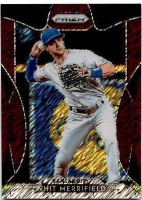 Whit Merrifield [Burgundy Shimmer Prizm] #87