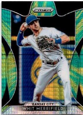 Whit Merrifield [Green & Yellow Hyper Prizm] #87