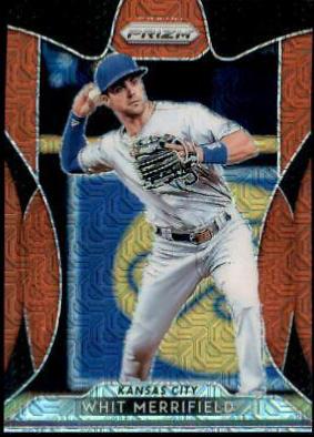 Whit Merrifield [Red Mojo Prizm] #87