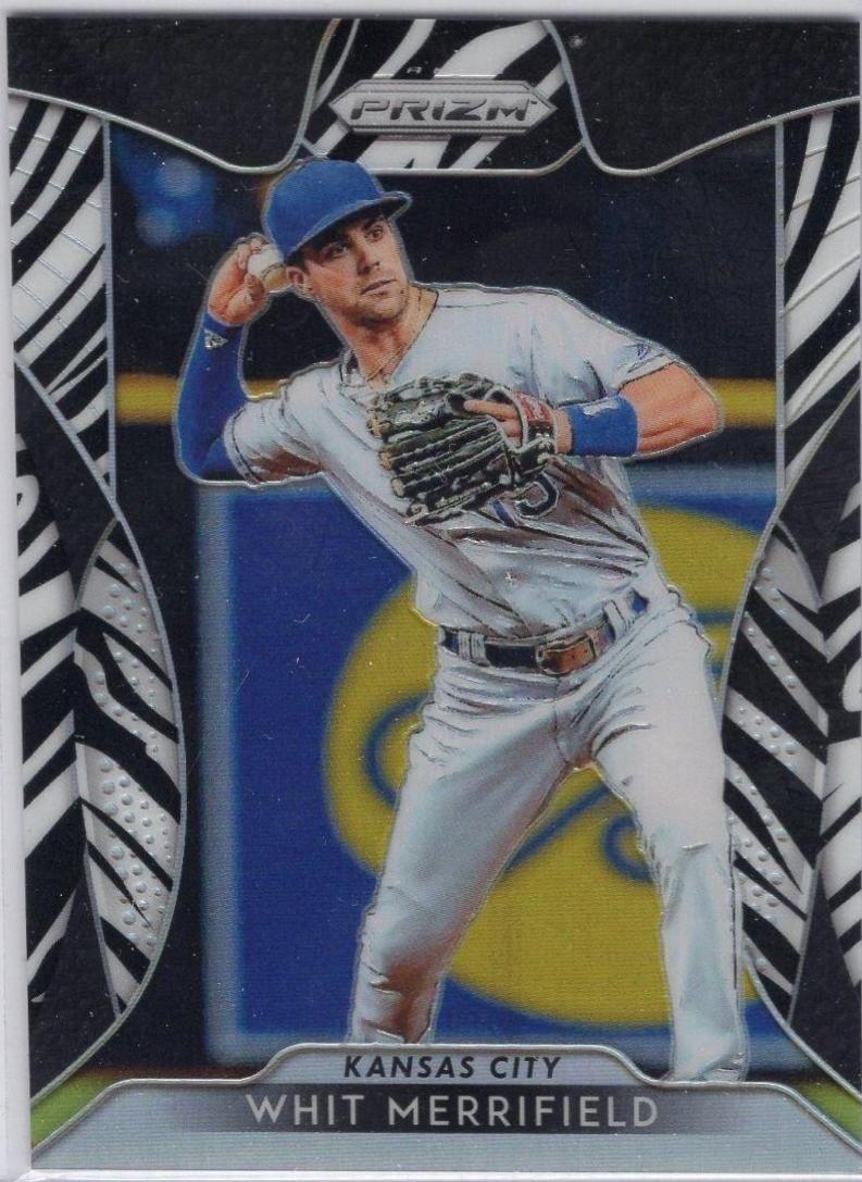 Whit Merrifield [Zebra Stripes Prizm] #87