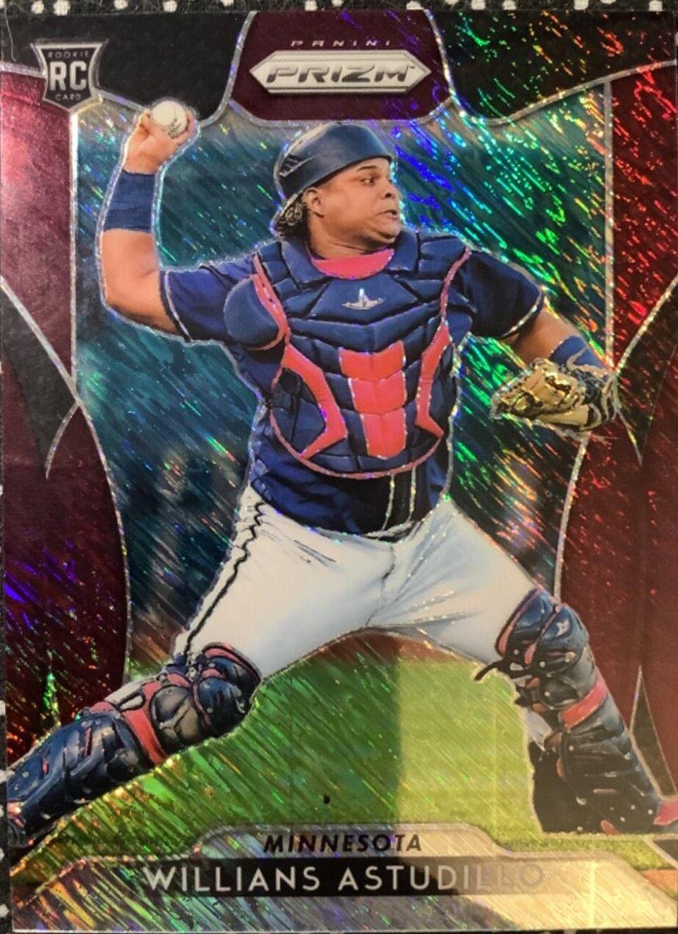 Willians Astudillo [Burgundy Shimmer Prizm] #203