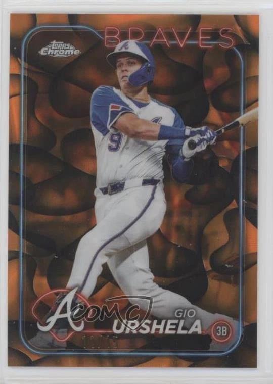 Gio Urshela [Orange Black Lava Lamp Refractor] #USC198