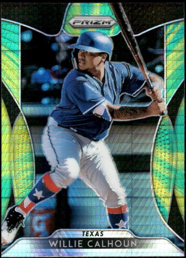 Willie Calhoun [Green & Yellow Hyper Prizm] #134