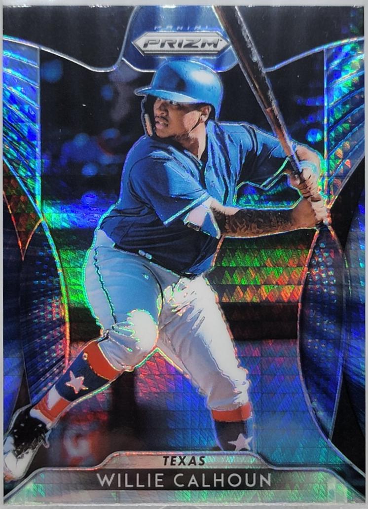 Willie Calhoun [Hyper Prizm Blue] #134