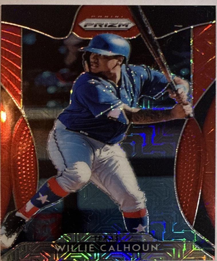 Willie Calhoun [Red Mojo Prizm] #134