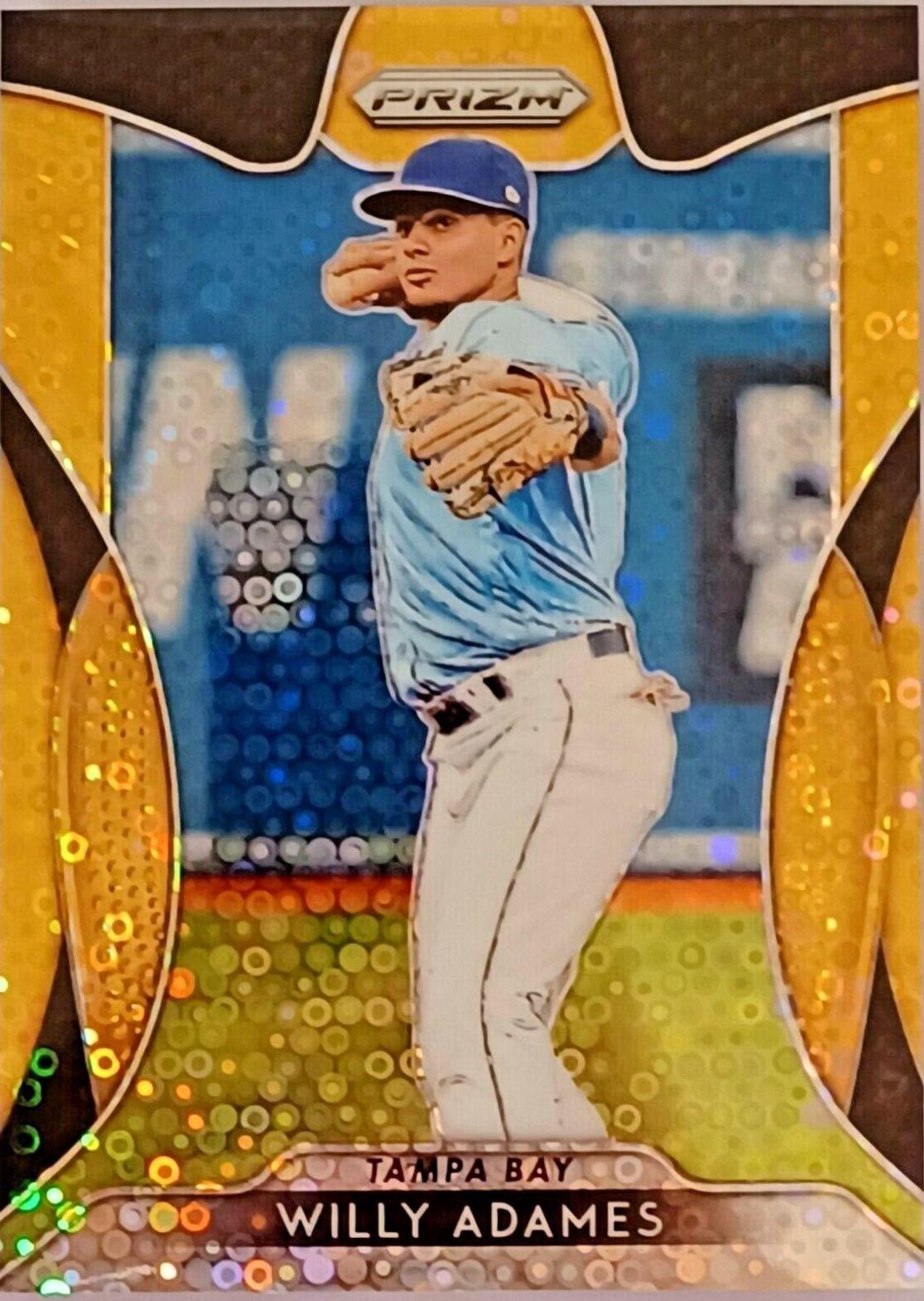 Willy Adames [Neon Orange Donut Circles Prizm] #152