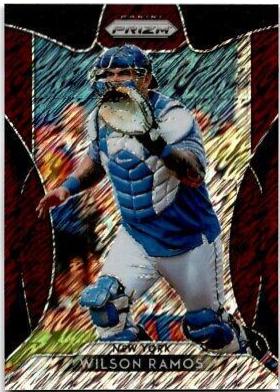 Wilson Ramos [Burgundy Shimmer Prizm] #108