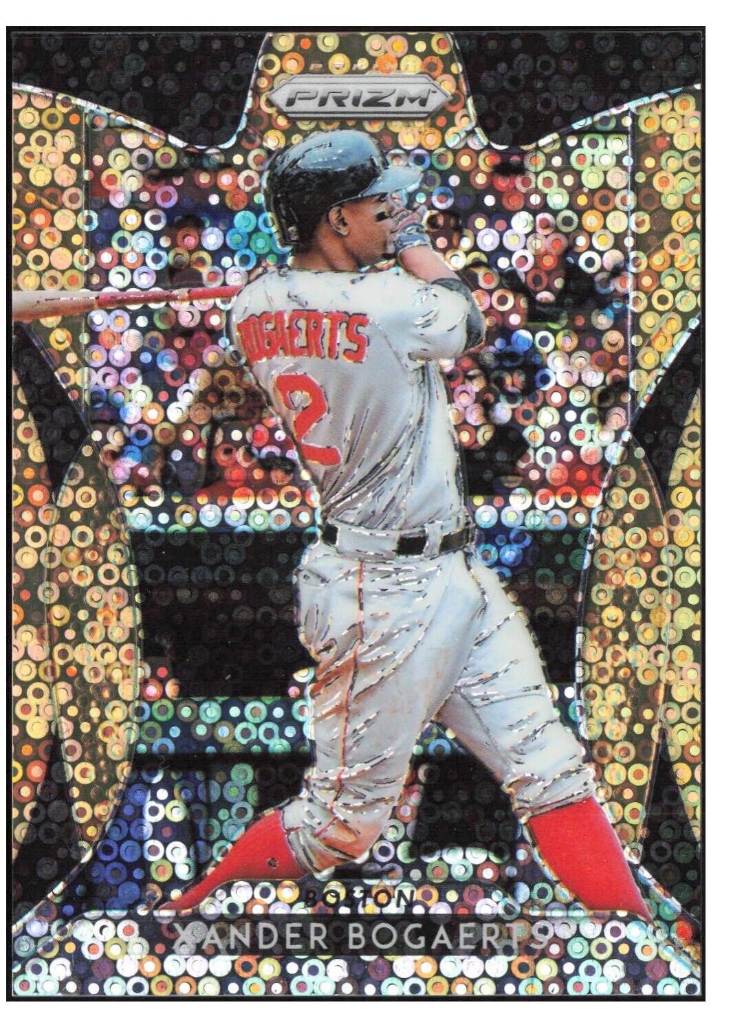 Xander Bogaerts [Neon Orange Donut Circles Prizm] #183