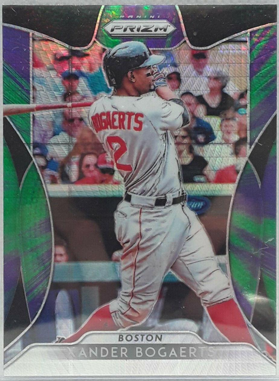 Xander Bogaerts [Purple & Green Hyper Prizm] #183