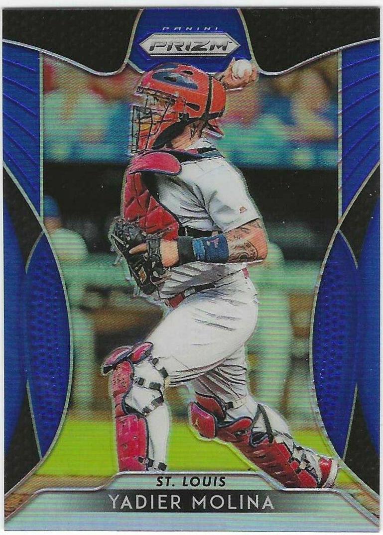 Yadier Molina [Blue Prizm] #8
