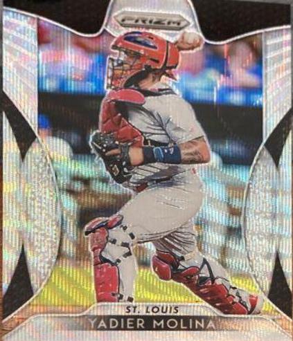 Yadier Molina [Blue Wave Prizm] #8