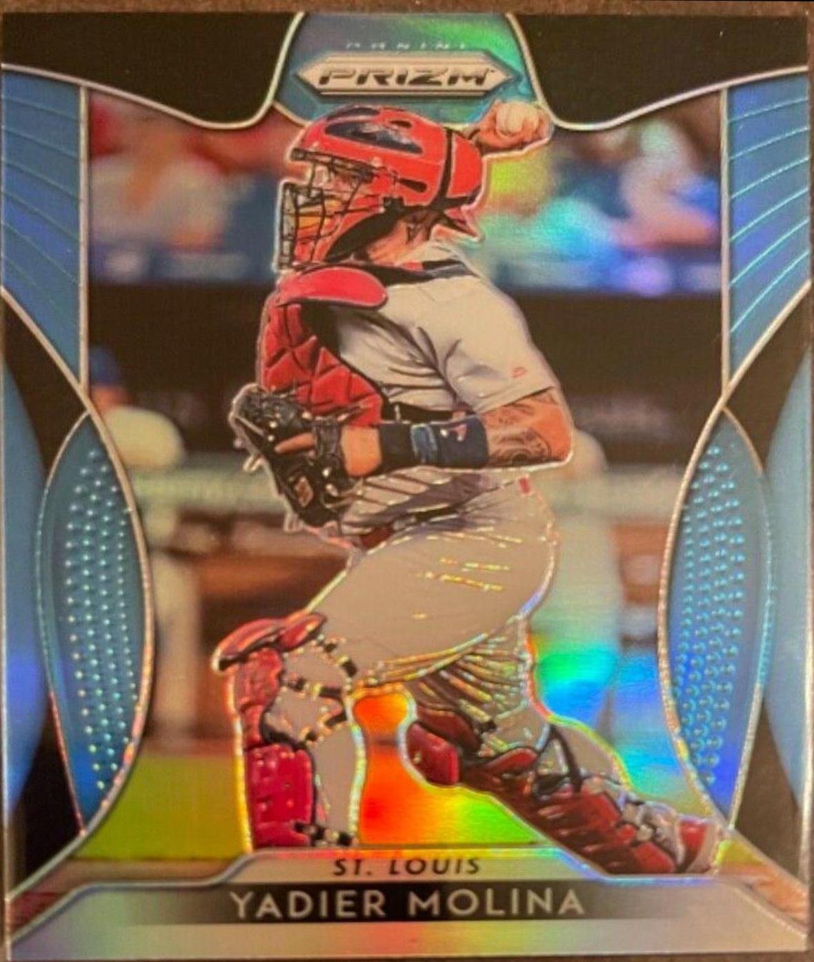 Yadier Molina [Carolina Blue Prizm] #8