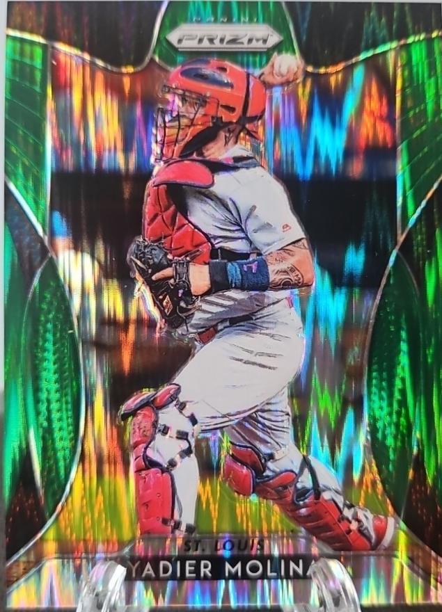 Yadier Molina [Forest Green Flash Prizm] #8