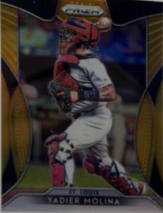 Yadier Molina [Gold Prizm] #8