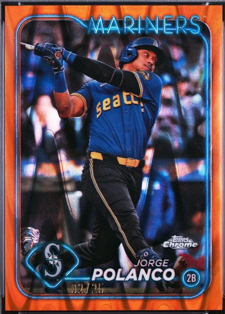 Jorge Polanco [Orange RayWave Refractor] #USC177