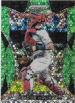 Yadier Molina [Lime Green Donut Circles Prizm] #8