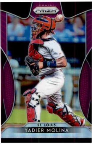 Yadier Molina [Purple Prizm] #8