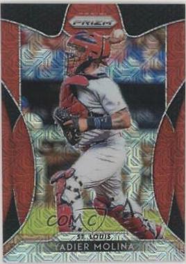 Yadier Molina [Red Mojo Prizm] #8