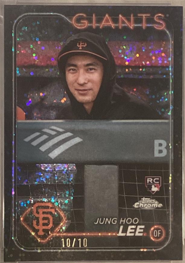 Jung HOO Lee [Black Speckle Refractor Image Variation] #USC185