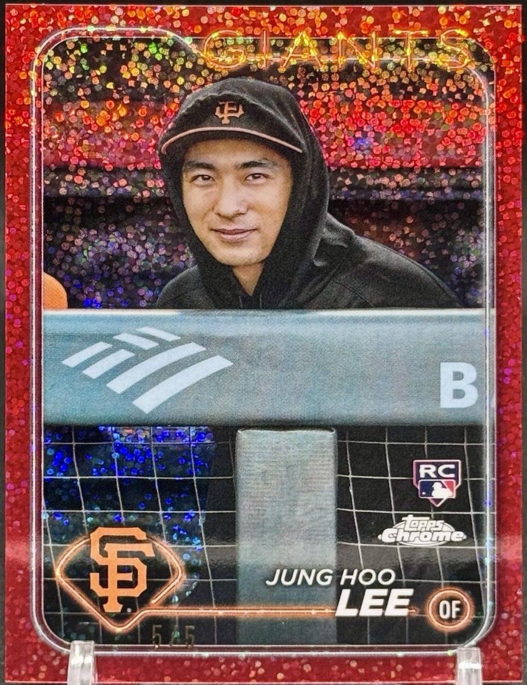 Jung HOO Lee [Red Speckle Refractor Image Variation] #USC185