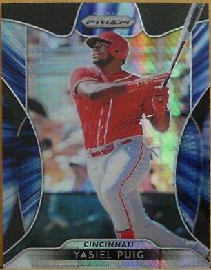 Yasiel Puig [Carolina Blue Prizm] #257