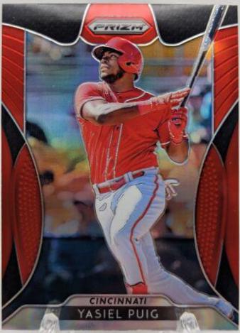 Yasiel Puig [Red Prizm] #257