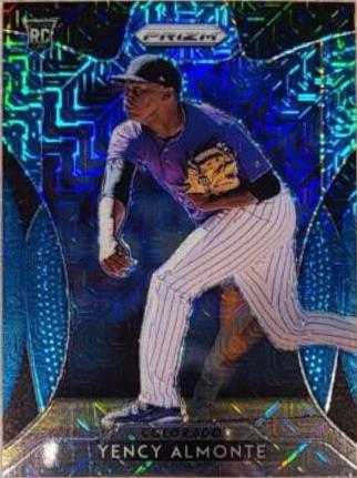 Yency Almonte [Blue Mojo Prizm] #274